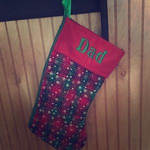 Christmas stocking “Dad”